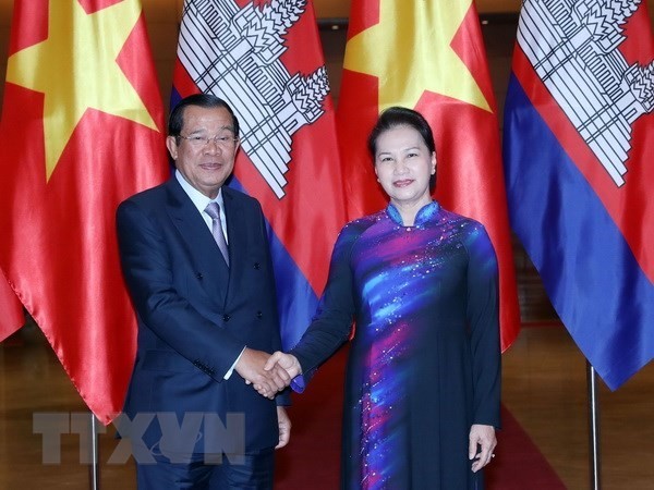 Cambodian PM wraps up visit to Vietnam - ảnh 1