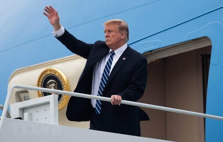 US President leaves Hanoi - ảnh 1