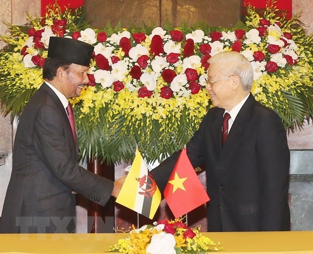 Brunei’s Sultan concludes Vietnam visit - ảnh 1