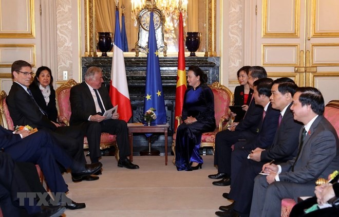 NA Chairwoman: Vietnam regards France as priority partner - ảnh 1