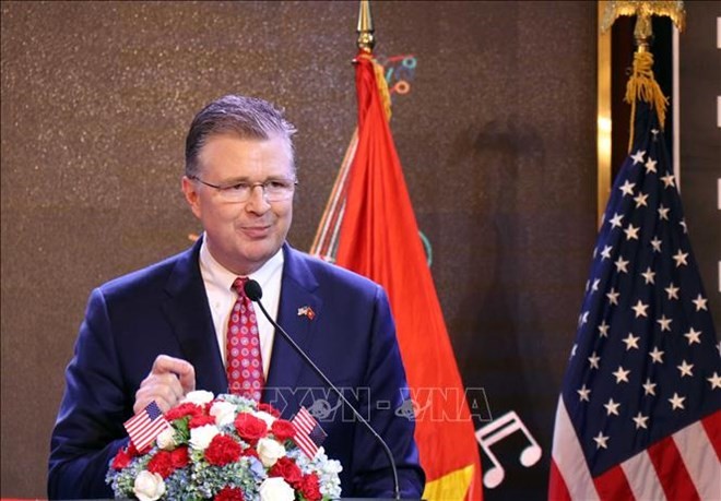 Hanoi ceremony marks US’s 243rd Independence Day - ảnh 1