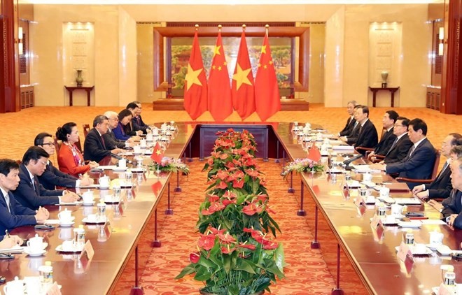 Vietnamese NA leader wraps up official visit to China - ảnh 1