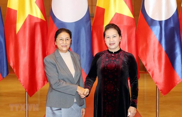 Parliamentary cooperation promotes Vietnam - Laos friendship: Top legislator - ảnh 1