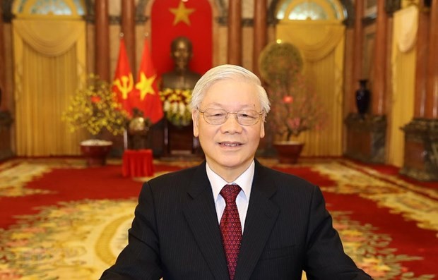 Leaders of Vietnam, Russia exchange congratulations on diplomatic ties - ảnh 1