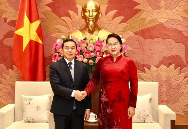 Vietnam, Laos step up legislative cooperation in 2020: Top legislator - ảnh 1