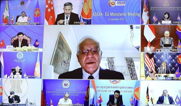 ASEAN step up cooperation with EU, India - ảnh 1