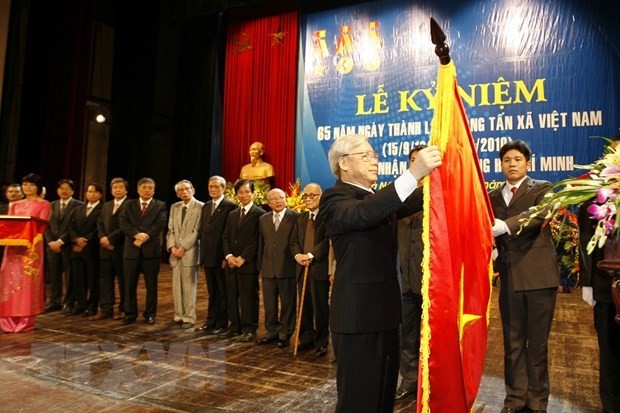 Vietnam News Agency celebrates its 75th anniversary - ảnh 1