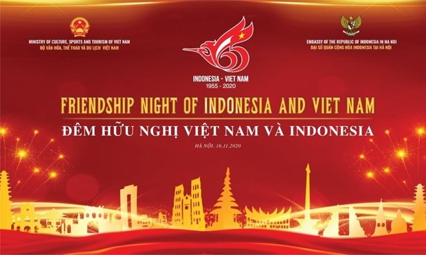 Friendship Night marks 65th anniversary of Vietnam-Indonesia diplomatic ties - ảnh 1