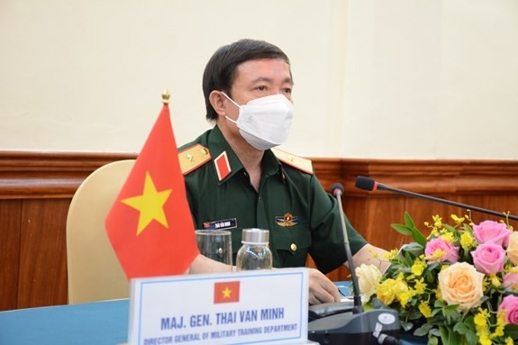 Vietnam joins online conference on Army Games preparations - ảnh 1