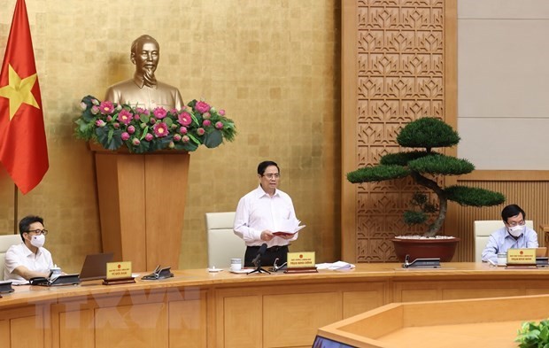 PM works with eight southern localities on pandemic control measures - ảnh 1