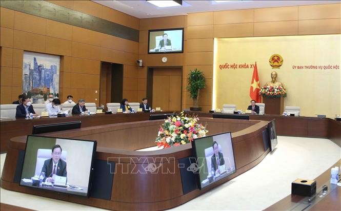 Top legislator chairs meeting on amendments to geographical indication regulations - ảnh 1