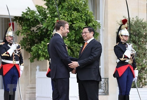 Vietnam, France issue joint statement - ảnh 3