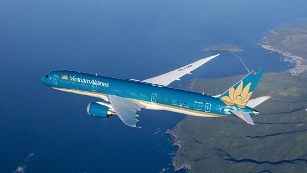 Vietnam Airlines successfully operates first direct flight to US - ảnh 1