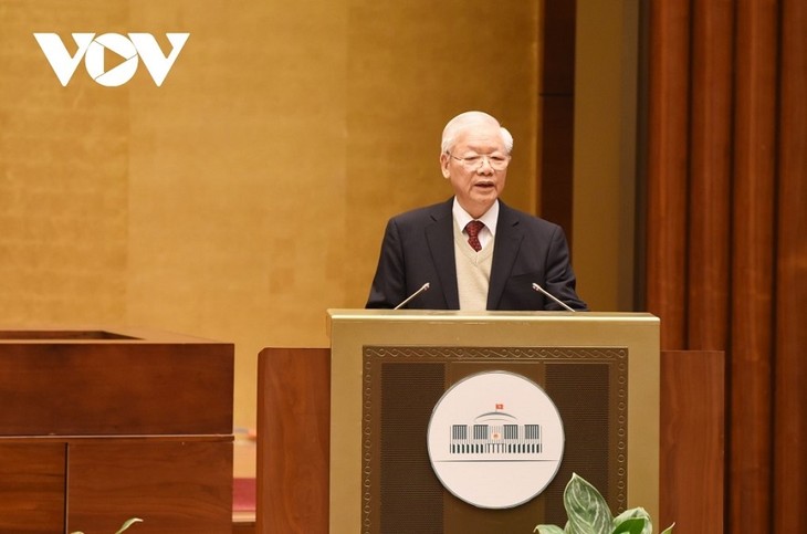 Party leader urges for more efforts to build more transparent, stronger Party - ảnh 1