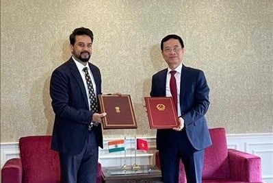 Vietnam, India boost cooperation in digital communication, electronic information  - ảnh 1