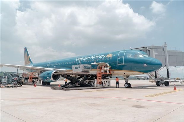 Vietnam Airlines flight carries first foreign tourists after Vietnam fully reopens border - ảnh 1