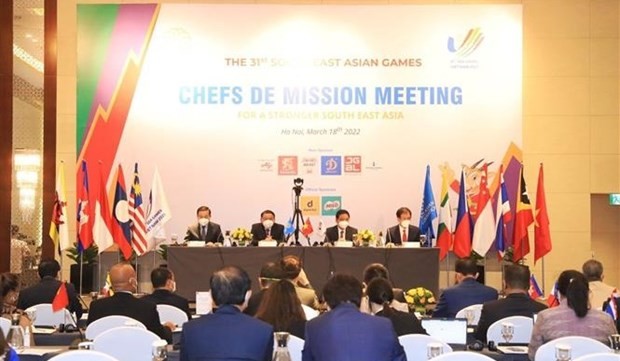 Second chefs de mission meeting of 31st SEA Games takes place - ảnh 1