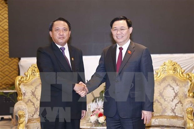 Vietnamese NA willing to share financial supervision experience with Laos - ảnh 1