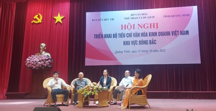 Set of Vietnamese business culture criteria introduced in northeastern Vietnam - ảnh 1