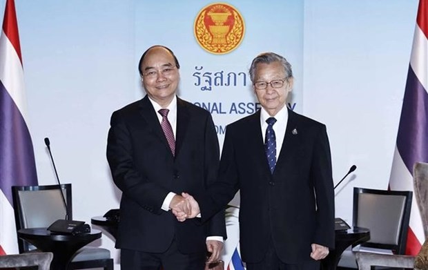 President meets Thai NA leader - ảnh 1