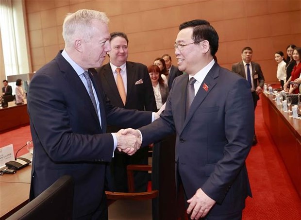 NA Chairman urges US businesses to expand investment in Vietnam  - ảnh 1