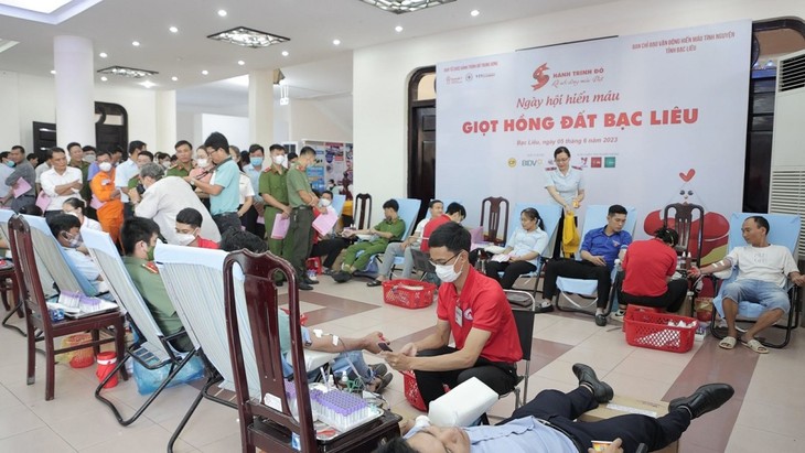 Vietnam's largest blood donation drive kicks off  - ảnh 1