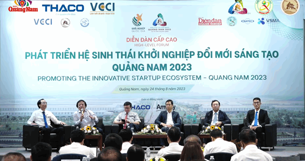 High-level forum on start-up ecosystem held in Quang Nam - ảnh 1
