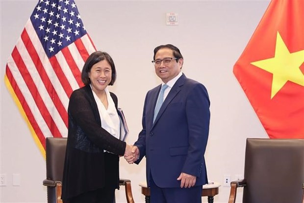 PM suggests Vietnam, US create cooperation breakthroughs - ảnh 1