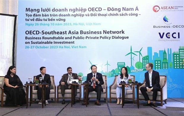 Business roundtable starts OECD-SE Asia forum - ảnh 1