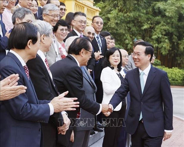 President receives delegates to 27th ASEAN Federation of Cardiology Congress - ảnh 1