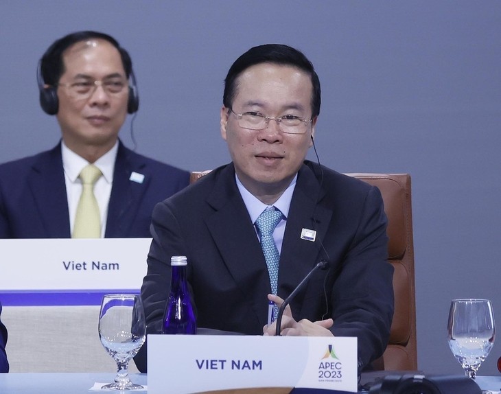 President Vo Van Thuong attends APEC Economic Leaders’ Meeting - ảnh 2