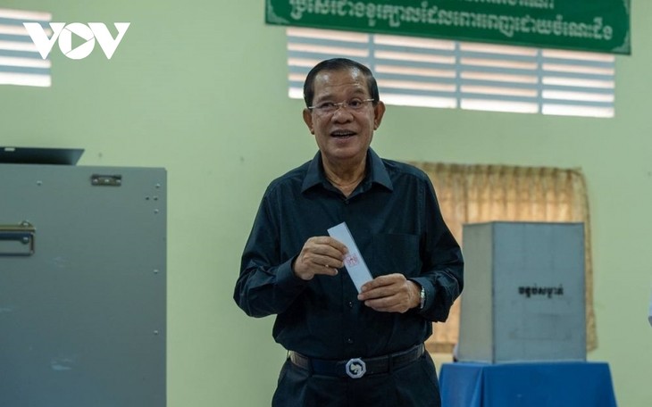 Cambodia’s ruling party wins 55 out of 58 seats in Senate election - ảnh 1