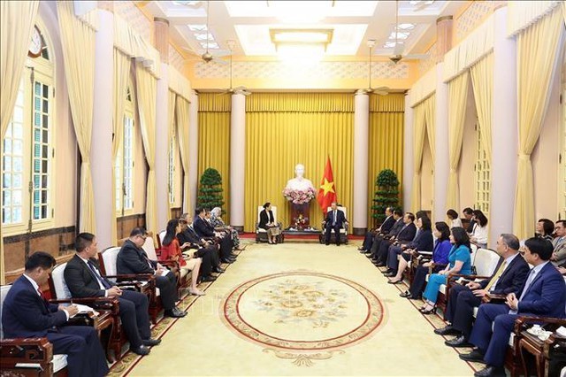 President To Lam receives Ambassadors of ASEAN countries, Timor Leste - ảnh 1