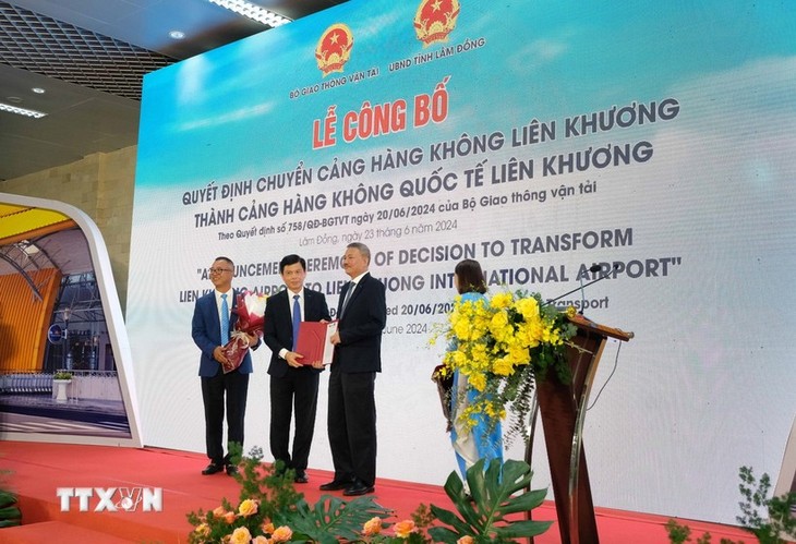 Lien Khuong becomes first international airport in Central Highlands - ảnh 1