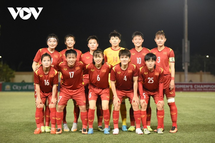 Giải Bóng đá nữ Đông Nam Á 2022: Thắng áp đảo Timor Leste, tuyển nữ Việt Nam vào Bán kết - ảnh 1