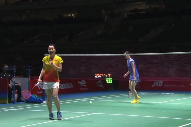 Tay vợt Nguyễn Thuỳ Linh vào vòng 2 giải cầu lông vô địch thế giới - ảnh 1