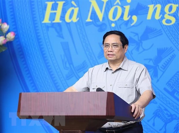 Thủ tướng Phạm Minh Chính chủ trì Hội nghị trực tuyến toàn quốc về cải cách hành chính - ảnh 1