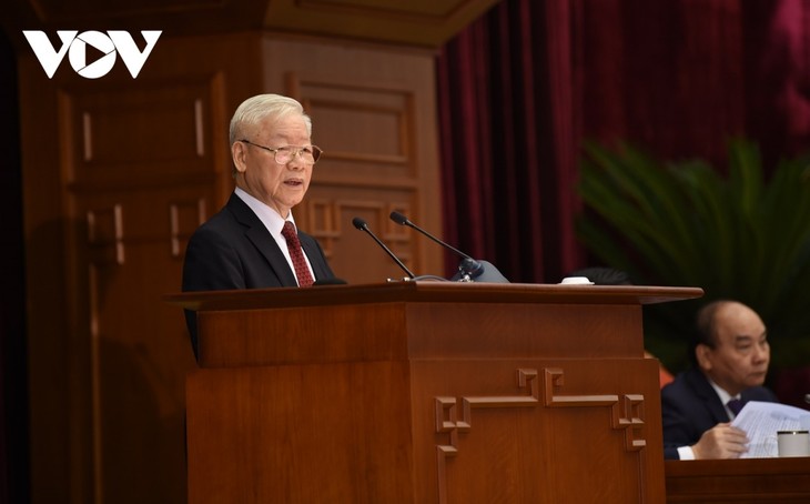 Hội nghị lần thứ 6 Ban chấp hành Trung ương Đảng Cộng sản Việt Nam khóa XIII bàn nhiều vấn đề quan trọng - ảnh 1