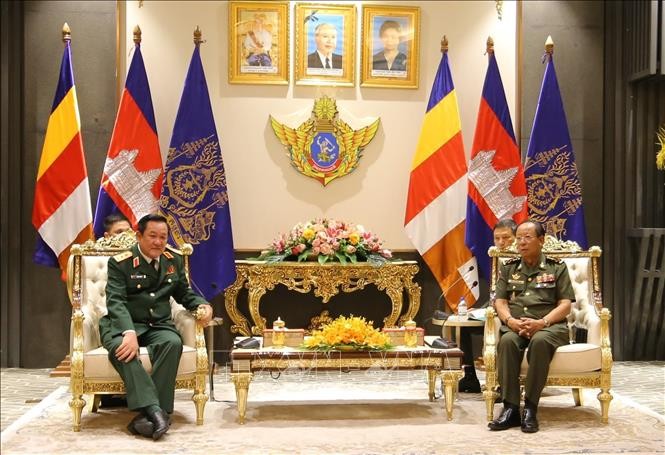 Tiếp tục tăng cường quan hệ hữu nghị giữa quân đội và nhân dân Việt Nam – Campuchia - ảnh 1