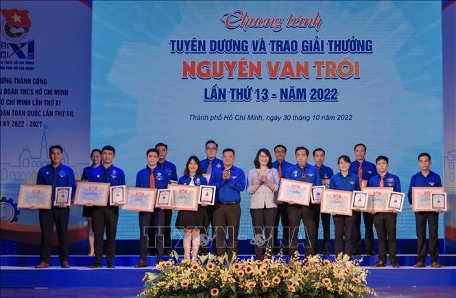 Trao Giải thưởng Nguyễn Văn Trỗi cho 44 thanh niên công nhân tiêu biểu - ảnh 1