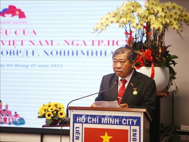 Thành phố Hồ Chí Minh họp mặt kỷ niệm 105 năm Cách mạng Tháng Mười Nga - ảnh 1