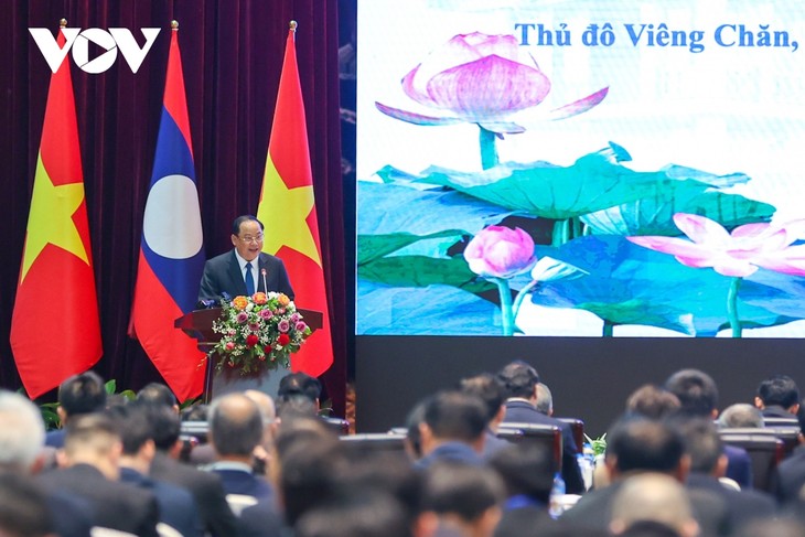 Việt Nam và Lào nâng tầm hợp tác kinh tế, thương mại  - ảnh 1
