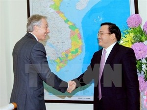 Former British PM Tony Blair visits Vietnam - ảnh 1