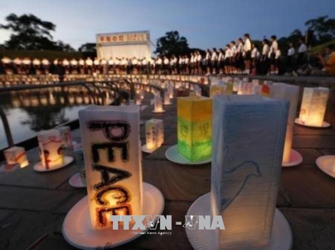 Japan marks 73 years since Nagasaki atomic bomb - ảnh 1