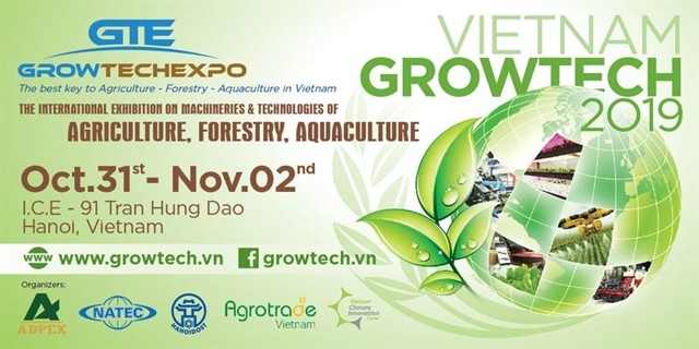 Vietnam Growtech 2019 to open in Hanoi  - ảnh 1