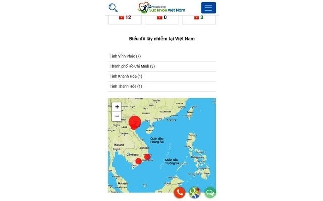 Mobile app developed to support nCoV prevention in Vietnam - ảnh 1