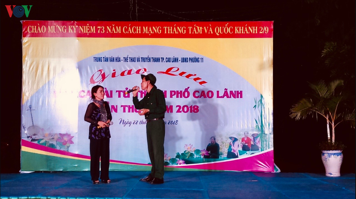 Vietnam's amateur singing strongly promoted in Dong Thap    - ảnh 2