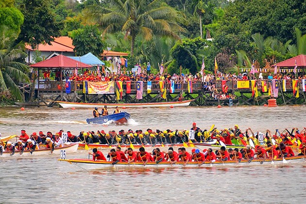 Indonesia’s Bidar Boat Race - ảnh 1