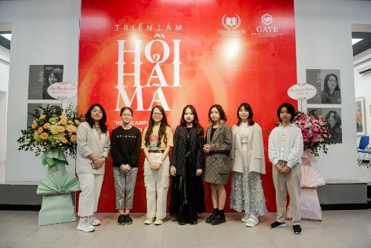 Hippocampus exhibition creates steppingstone for young talents  - ảnh 1