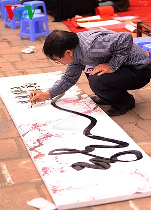 Arte de caligrafía en Vietnam - ảnh 10